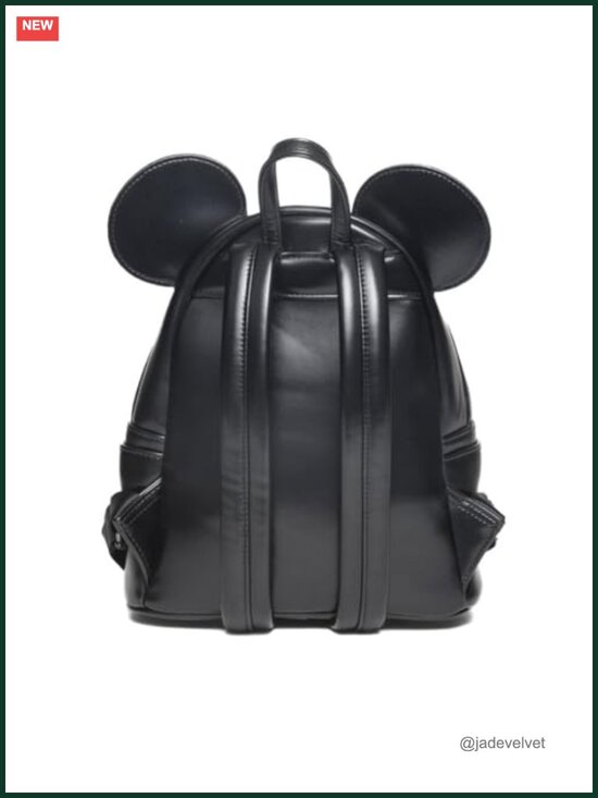 Loungefly Minnie Mouse Classic Series Mini Backpack Faux Leather Studded main image 5